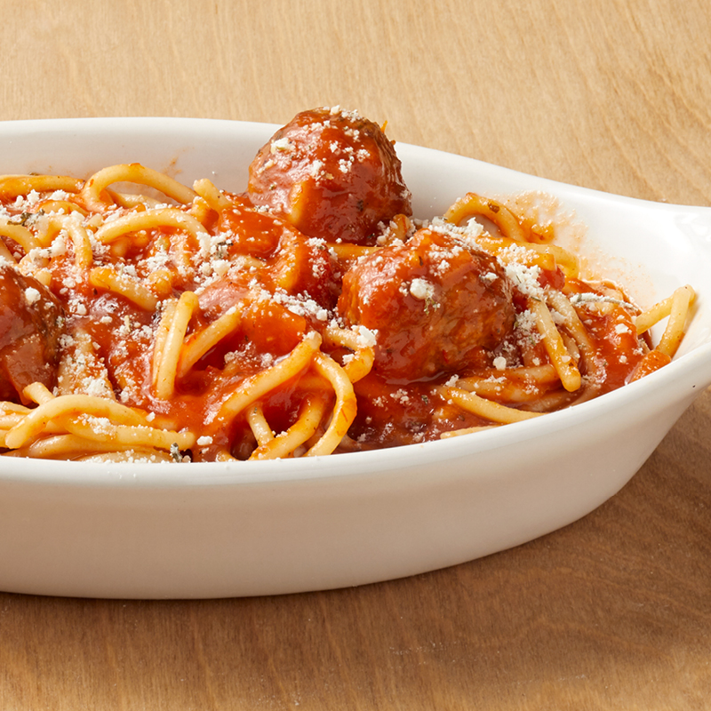 Order Spaghetti with Meatballs  food online from Pizza Inn Buffet store, Big Spring on bringmethat.com